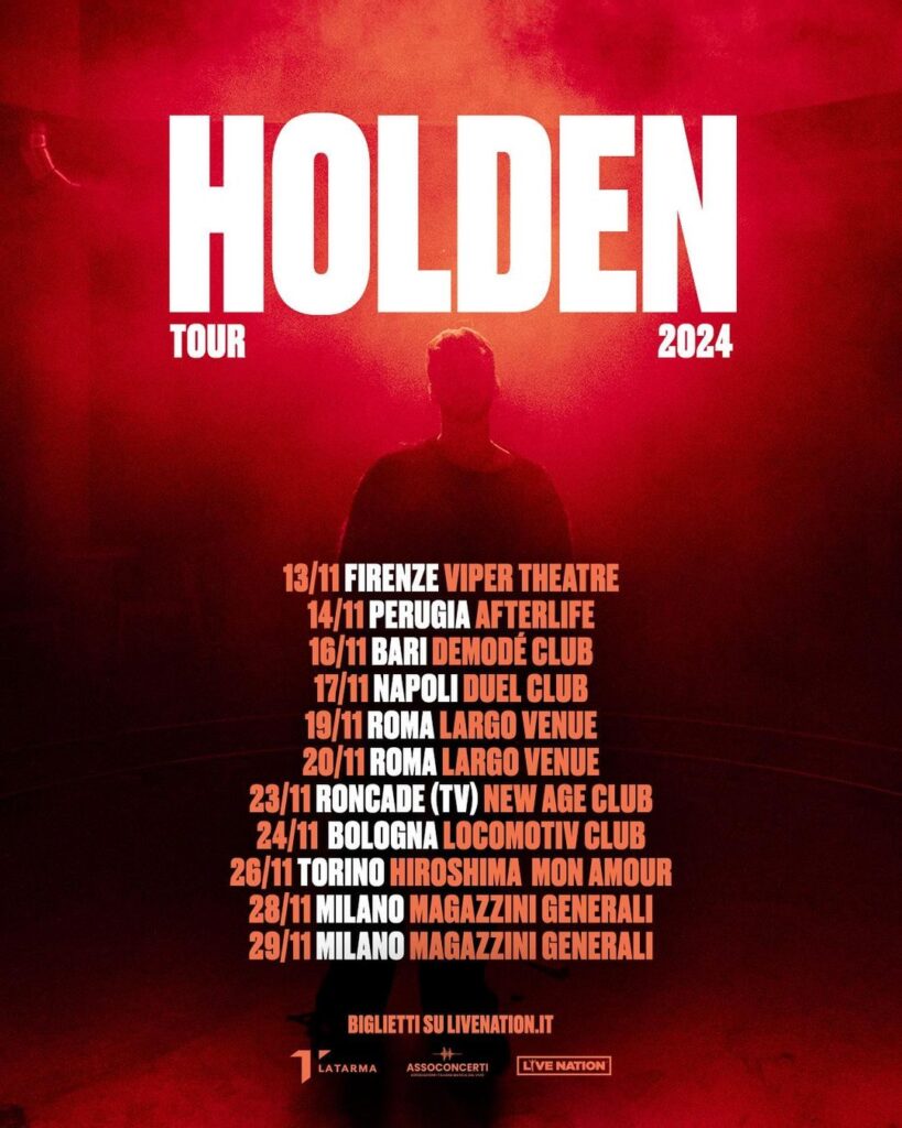 HOLDEN ON TOUR IN NOVEMBER 2024